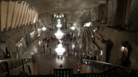 Salzbergwerk Wieliczka bei Krakau